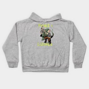 Punks Versus Lizards Kids Hoodie